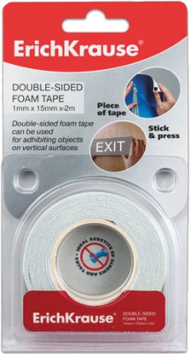 Скотч двухсторонний Erich Krause 19448 - фото