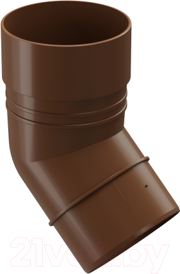 Колено для водостока Docke Dacha 80мм 45 градусов - фото