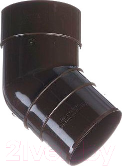 Колено для водостока Docke Premium 45 градусов - фото