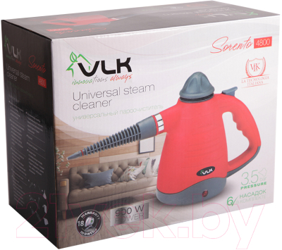 Пароочиститель VLK Sorento 4800 (черный/красный)