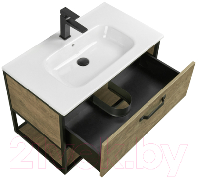 Тумба под умывальник Акватон Лофт Фабрик 80 (1A242401LTDY0)