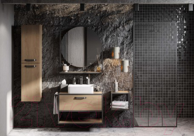 Тумба под умывальник Акватон Лофт Фабрик 80 (1A242401LTDY0)