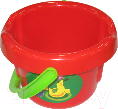 Ведерко для игры в песочнице Полесье Ведро / 0675
