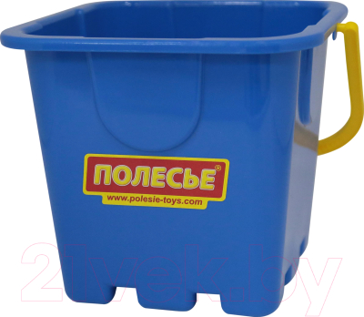 Ведерко для игры в песочнице Полесье Ведро-крепость / 35448 - фото
