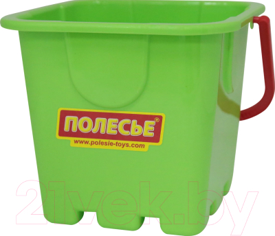 Ведерко для игры в песочнице Полесье Ведро-крепость / 35448