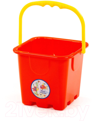 Ведерко для игры в песочнице Полесье Ведро-крепость / 35448