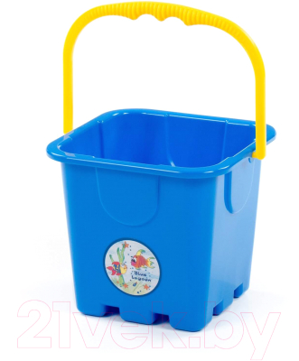 Ведерко для игры в песочнице Полесье Ведро-крепость / 35448