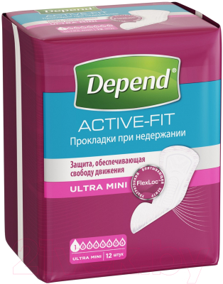 Прокладки урологические Depend Ультра Мини
