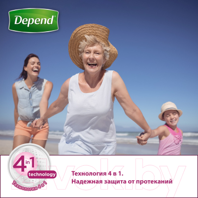 Прокладки урологические Depend Супер