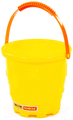 Ведерко для игры в песочнице Полесье Ведро-замок / 51615 - фото