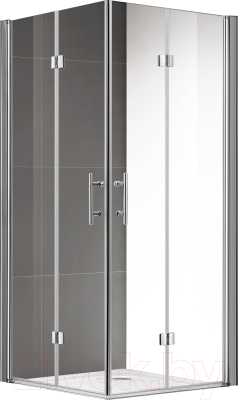 Душевой уголок Cezares ECO-O-AS-2-80-C-Cr - фото