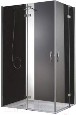 Душевой уголок Cezares BERGAMO-W-AH-2-100/90-C-Cr-L - фото