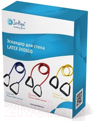 Эспандер Indigo Для степа Latex Heavy SM-067