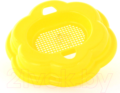 Набор игрушек для песочницы Полесье Ситечко цветок / 4628