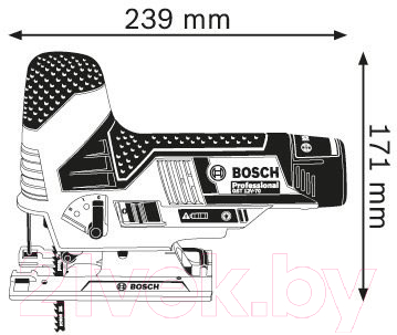 Профессиональный электролобзик Bosch GST 12V-70 Professional