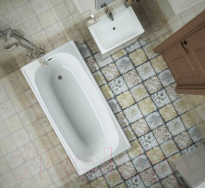 Ванна стальная BLB Europa 170x70 (с ножками)