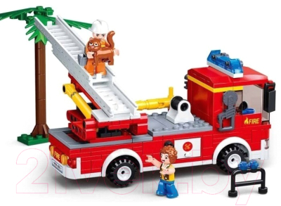 Конструктор Sluban Машина пожарная / M38-B0625