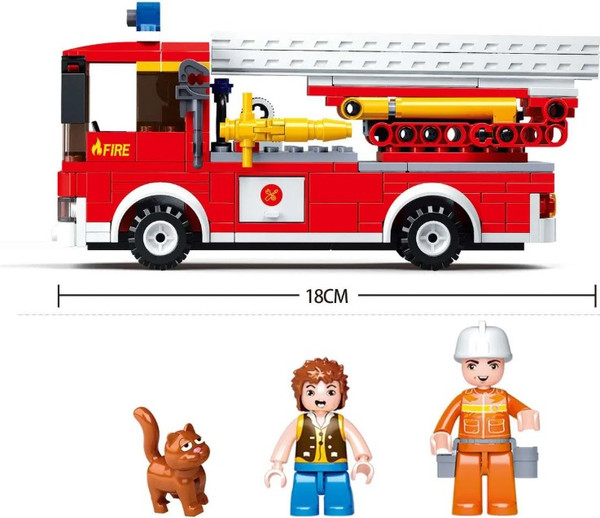 Конструктор Sluban Машина пожарная / M38-B0625