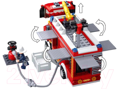 Конструктор Sluban Машина пожарная / M38-B0626