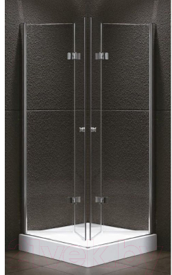 Душевой уголок Cezares ELENA-W-AS-2-100-C-Cr