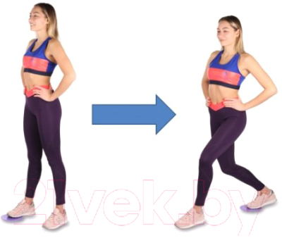 Набор слайдеров для фитнеса Indigo IN097