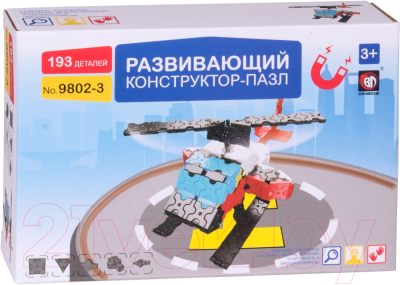 Конструктор Huada Вертолет-пазл / HWR000053 - фото