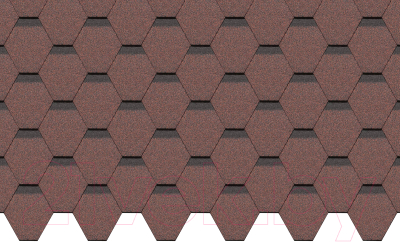 Черепица Docke Pie Standard Сота Красный - фото