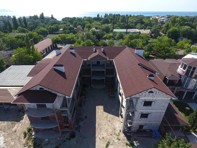 Черепица Docke Pie Standard Сота Красный