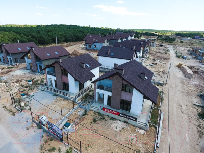 Черепица Docke Pie Standard Тетрис Коричневый