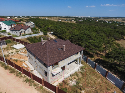 Черепица Docke Pie Standard Тетрис Коричневый