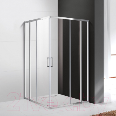 Душевой уголок Cezares MOLVENO-A-22-80+30-C-Cr-IV