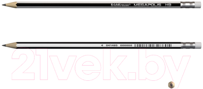 Простой карандаш Erich Krause Megapolis HB / 45486
