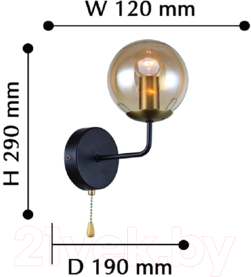 Бра FAVOURITE F-Promo Modestus 2344-1W