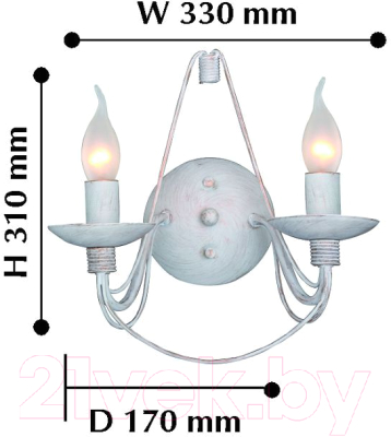 Бра FAVOURITE F-promo Chateau 2164-2W