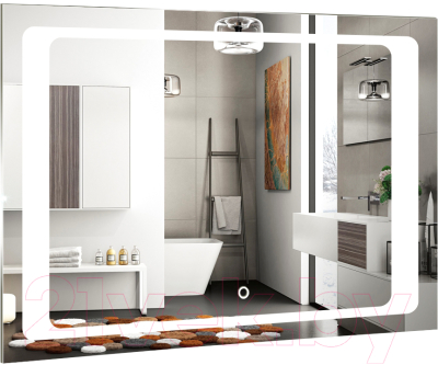 Зеркало Silver Mirrors Фортуна 80x60 / ФР-00000947