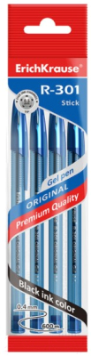 Набор гелевых ручек Erich Krause R-301 Original Gel Stick / 46789 - фото