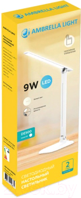 Настольная лампа Ambrella DE500 WH (белый)