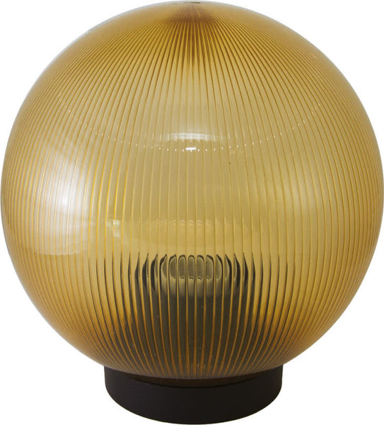 Светильник уличный TDM НТУ 02-100-304 шар золотой с огранкой - фото