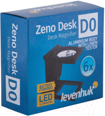 Лупа универсальная Levenhuk Zeno Desk D0 / 71205