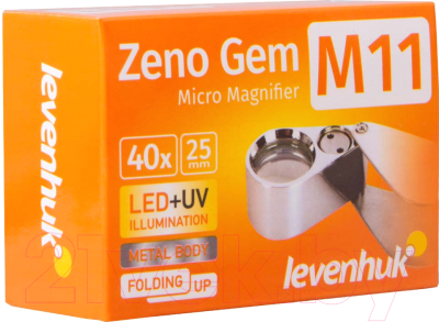 Лупа ручная Levenhuk Zeno Gem M11 / 70517