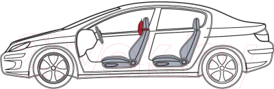 Массажная подушка VictoryFit VF-M107