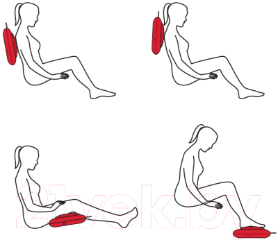 Массажная подушка VictoryFit VF-M107