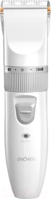 Машинка для стрижки волос Enchen Sharp X Silver с набором инструментов / EC-712 - фото