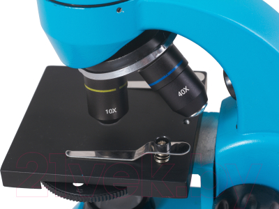 Микроскоп оптический Levenhuk Rainbow 50L Plus / 69053 (Azure)