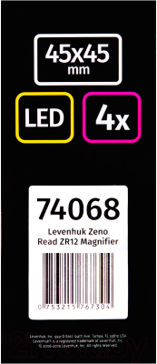 Лупа ручная Levenhuk Zeno Read ZR12 / 74068