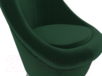 Кресло мягкое Лига Диванов 252 / 105535 (велюр, зеленый)