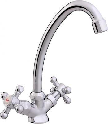 Смеситель Rubineta Rubin Ceramic C-8 Cross - фото