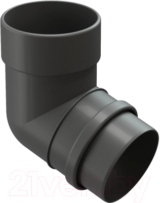 Колено трубы водосточной Docke Lux 72 градуса - фото