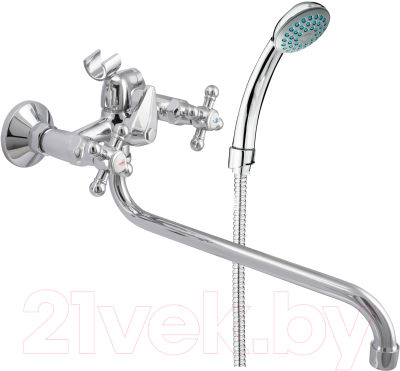 Смеситель Rubineta Rubin Ceramic C-1 (K) Cross / C1SK06 - фото