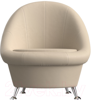 Кресло мягкое Лига Диванов 252 / 28238 (экокожа, бежевый)